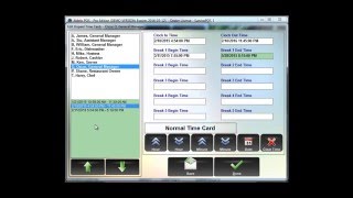 Editing Time Cards in Aldelo POS