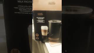 using the asda milk frother # coffee lover
