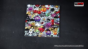 How to print on Sublimation Coated Tile