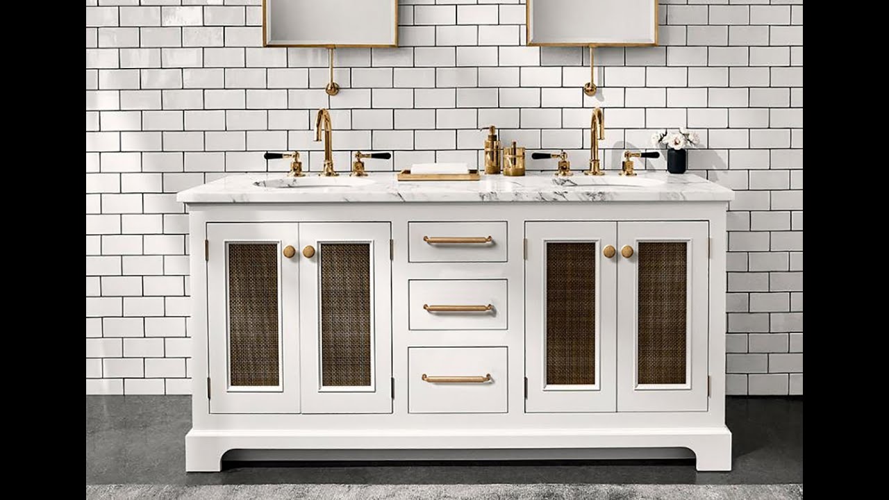 Goo-Ki Distressed Antique Brass Cabinet Pulls American Style Drawer Hardware