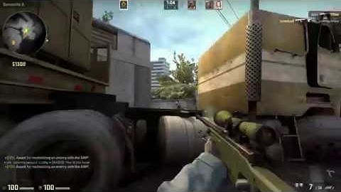 1v3 AWP ACE CLUTCH! (CSGO Highlight)
