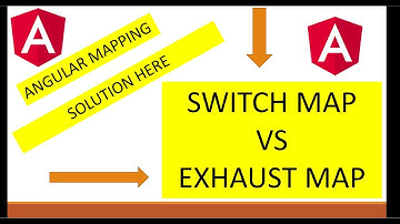 Switch MAP VS Exhaust MAP difference in angular