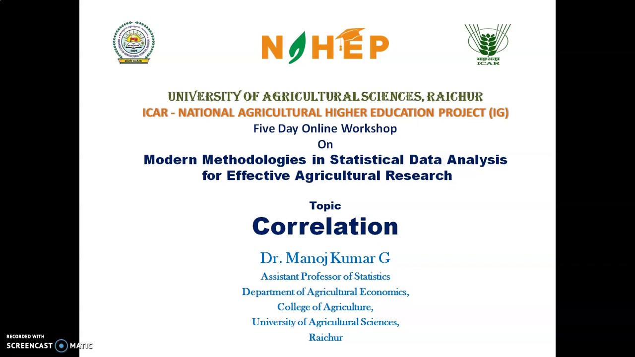 Correlation Analysis using SPSS - YouTube