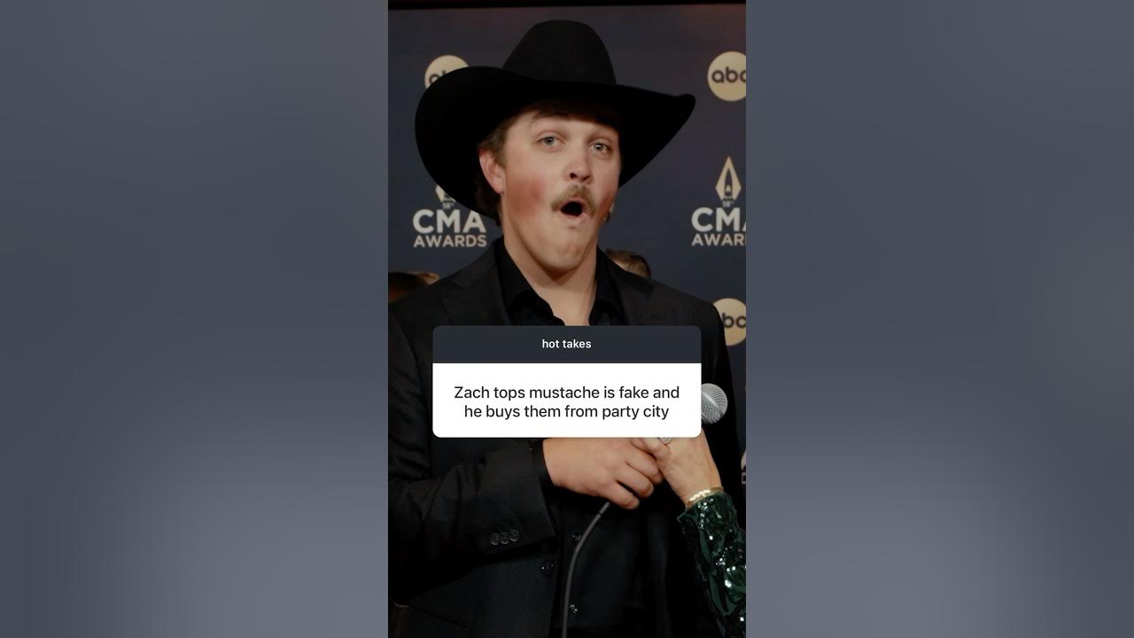Zach Topβs fake mustache π #zachtop #countrymusic #shorts Zach Topβs fake mustache π #zachtop #countrymusic #shorts