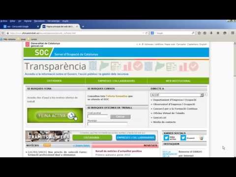 Vídeo: Com Registrar Un Treball