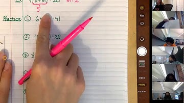 Equations (Cover-Up Method) 12/15/20