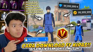 BISA MAIN RANK 😱 CARA DOWNLOAD FF KIPAS VIP ORI 2026 GRATIS - FF Beta link mediafire semua hp! screenshot 5
