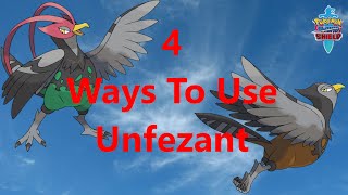 4 Ways To Use Unfezant In Pokemon Sword And Shield