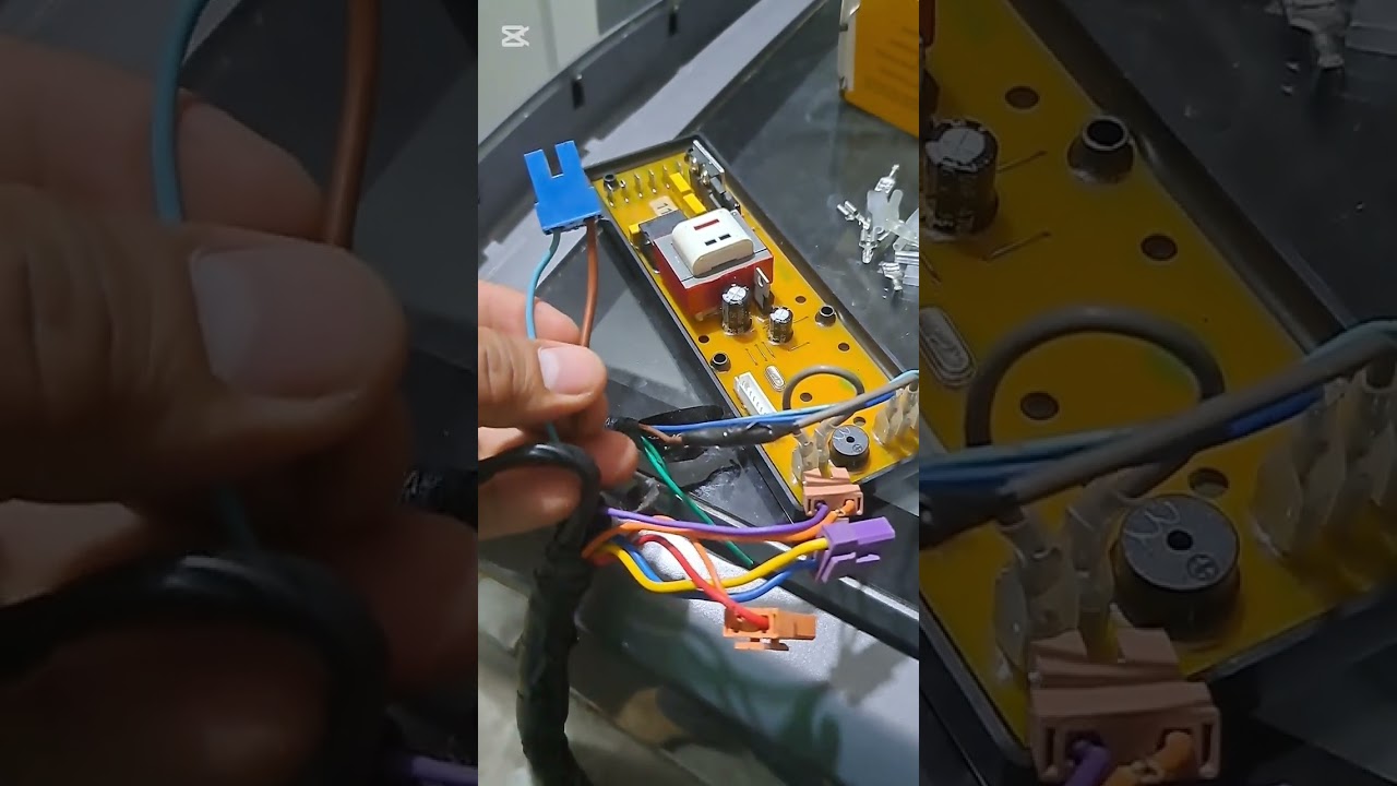 COMO INSTALAR UNA TARJETA UNIVERSAL A  UNA LAVADORA  MABE 