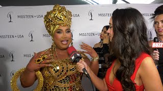 Patrick Starrr Interview 2024 Miss USA Finals Red Carpet at Peacock Theatre at L.A. Live