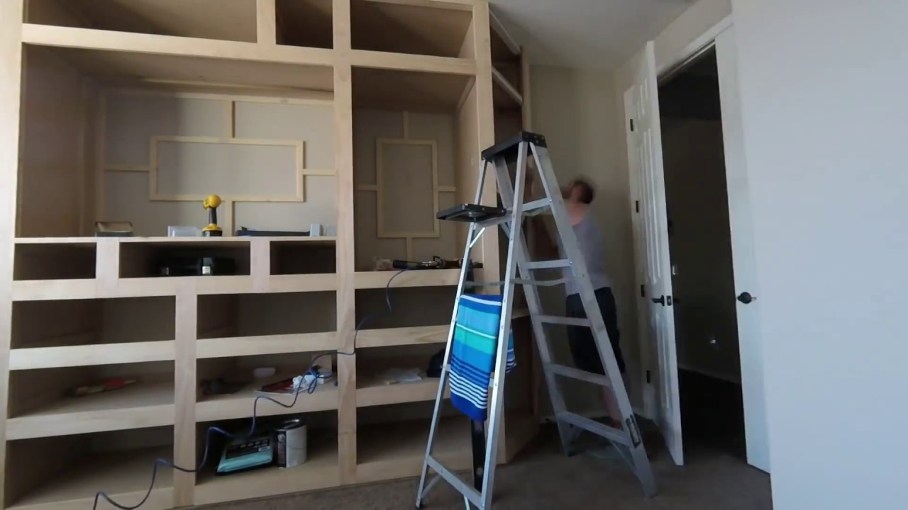 Built In Entertainment Center And Closet Part 1
