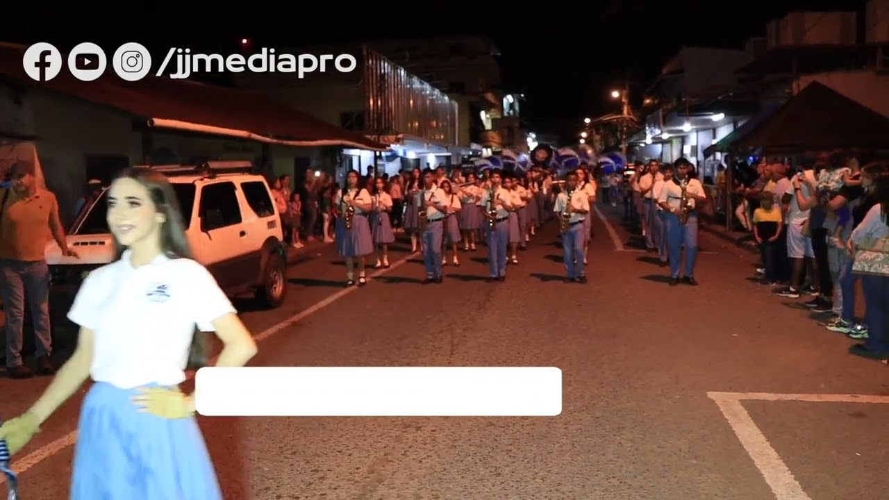 BANDA DE MUSICA CADI BILINGUAL ACADEMY - DESFILE DE ANTORCHAS 10 AÑOS BACLAUV