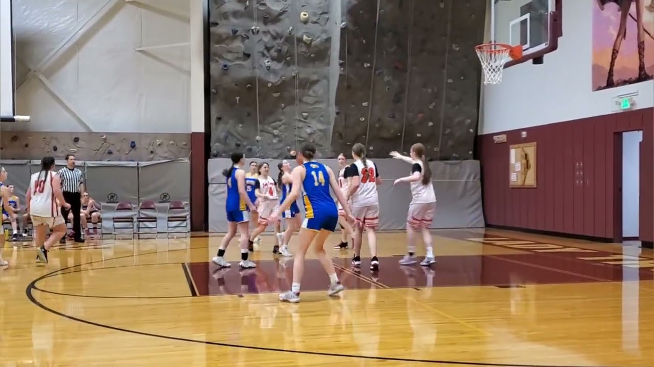 Clark Fork vs Troy Junior High Girls B and A Games
