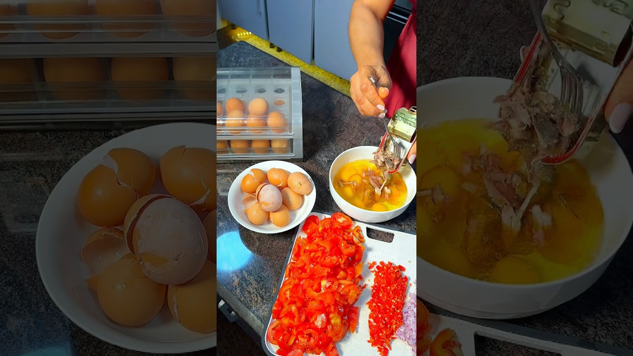 Давайте приготовим батат и яйцо на ужин #шорты #youtubeшорты #нигерийскаяеда #едадлягурмана #реце...