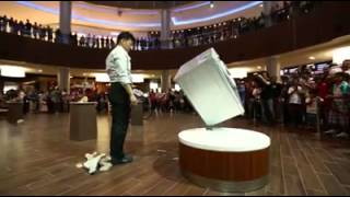 Amazing counterweight 'free stand'