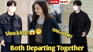 Lee Junho and Im Yoona Leaves Korea for Singapore Ahead of Her Sulwhasoo Event