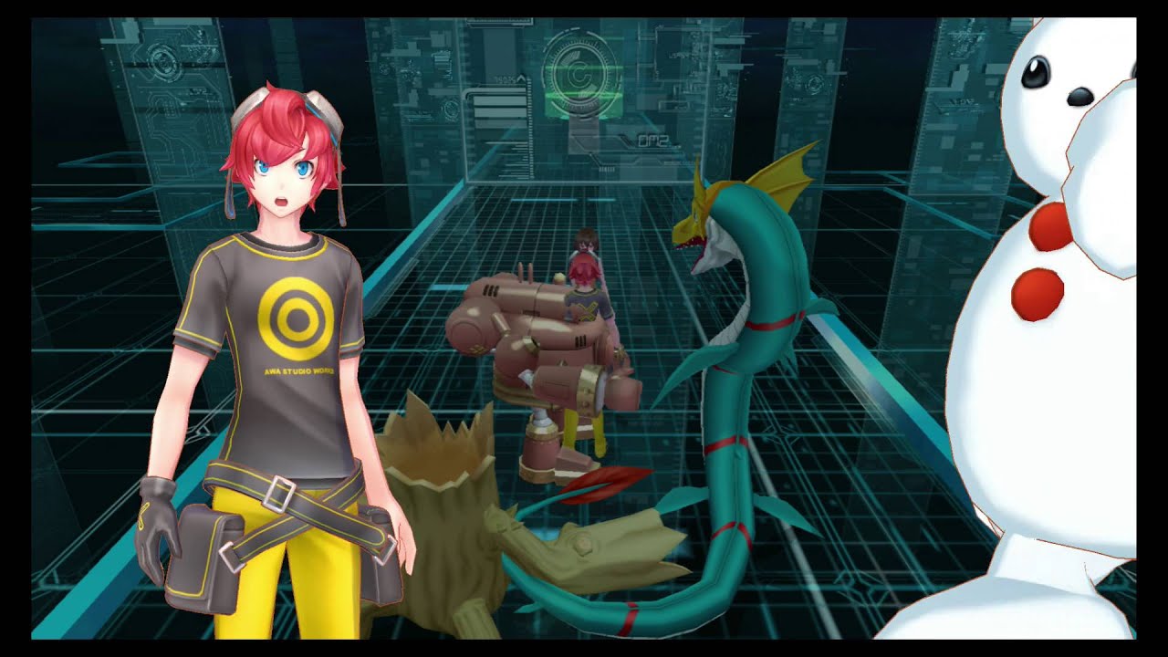 Digimon Story: Cyber Sleuth - Playthrough Part 7:  More Cases + Frigimon Boss!