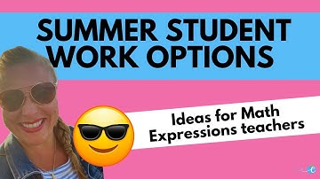 Summer Work Ideas for Students | aligned to Math Expressions