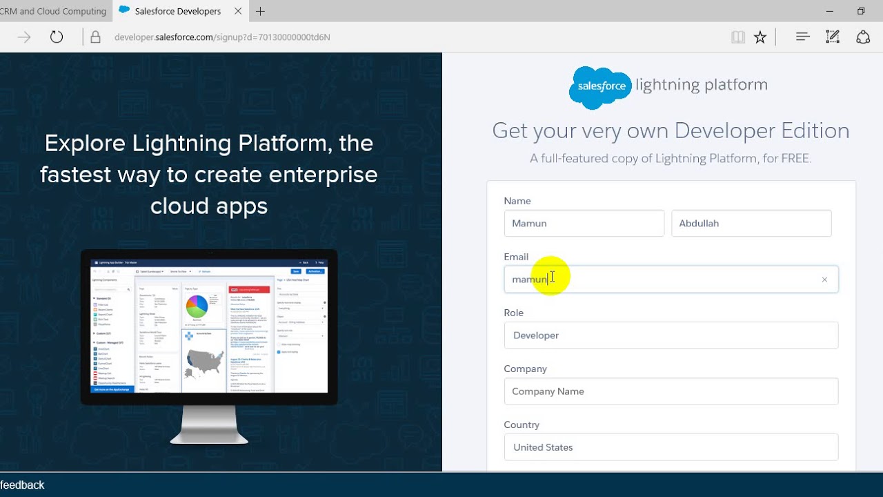 creating-salesforce-developer-account-for-free-class-1-bangla-youtube