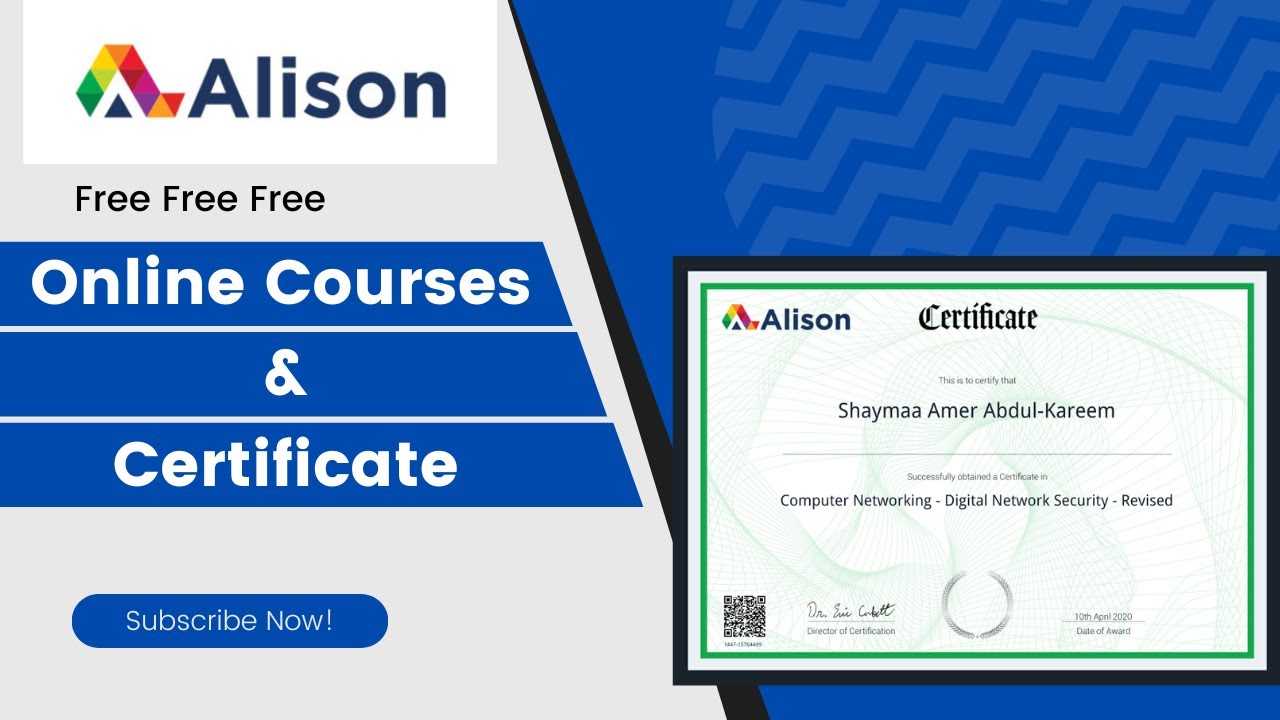 free online courses in education with certificate