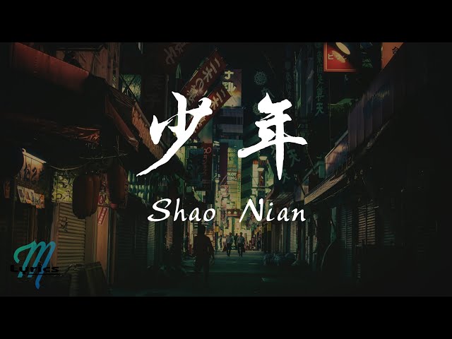 Meng Ran 夢然 - Shao Nian 少年 Lyrics 歌词 Pinyin/English Translation (動態歌詞) class=