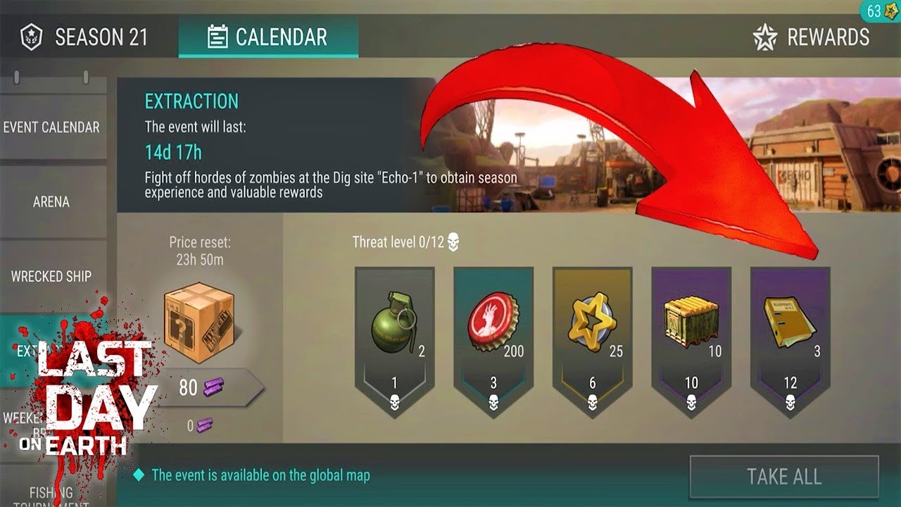 EXTRACTION - SEASON 21 - LDOE - Last Day On Earth