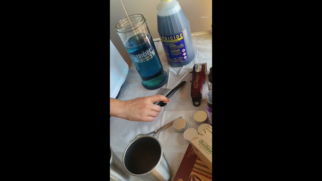 HEALTH AND SAFETY Part I (Mixing Barbicide) YouTube