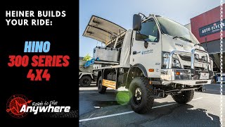 Heiner Builds Your Ride | Hino 300 Series 4x4 by Ready to Drive Anywhere 3,411 views 5 months ago 20 minutes