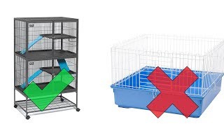 Ferret Cages: Buy These, NOT THOSE  Before you Buy a ferret