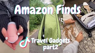 Amazon Travel Must Haves Gadgets Part 2| AMAZON FINDS 2021 (With Links) | Tiktok Compilation