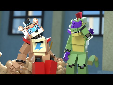 Minecraft Freddy: Derpy Freddy and the Potato King! (Minecraft FNAF Roleplay)