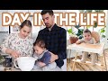 Making Salt Dough Ornaments + IKEA High Chair Makeover! | DITL of a SAHM