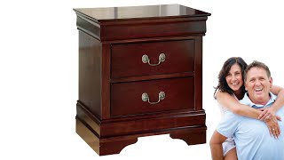 Ashley Alisdair Two Drawer Night Stand (B376-92) | KEY Home Ashley Alisdair Two Drawer Night Stand (B376-92) | KEY Home