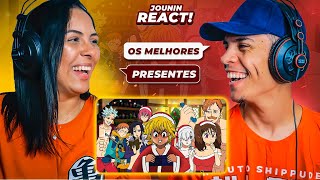 AMIGO OCULTO DOS 7 PECADOS CAPITAIS (NANATSU NO TAIZAI) | [React em Casal] 🔥