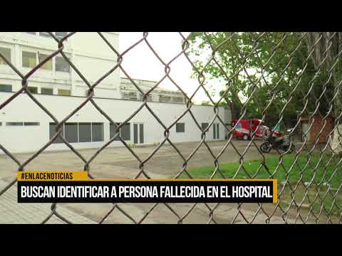 Buscan familiares de hombre sin identificar que falleció en el Hospital Regional