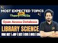 List of Open Access Database in Library Science - UGC NET | JRF | SET | KVS | NVS | EMRS | DSSSB