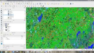 Making Boolean Rasters: flat, south-facing, woods