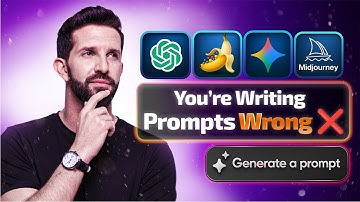 How to Write PERFECT Prompts for ANY AI Tool (ChatGPT, Veo 3, Midjourney, Nano Banana)