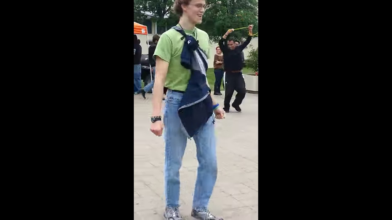 White Guy Has Moves