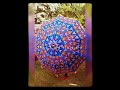 Kalastutee - Embroidery Colorful Garden/Beach Umbrella #Kalastutee #Gardenumbrella