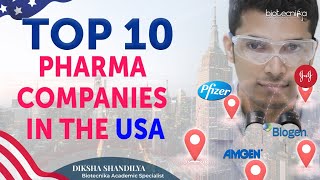 Top 10 Pharma Companies in the US