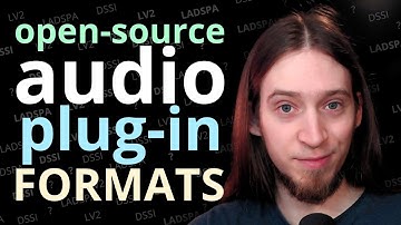Open-Source Audio Plug-In Formats