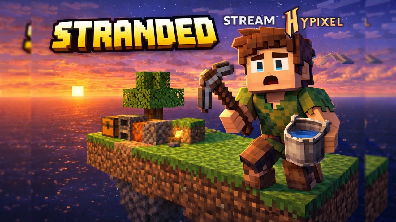 MINECRAFT | Stranded Skyblock 2026 #2 - Mission Nether (Portrait) - YouTube
