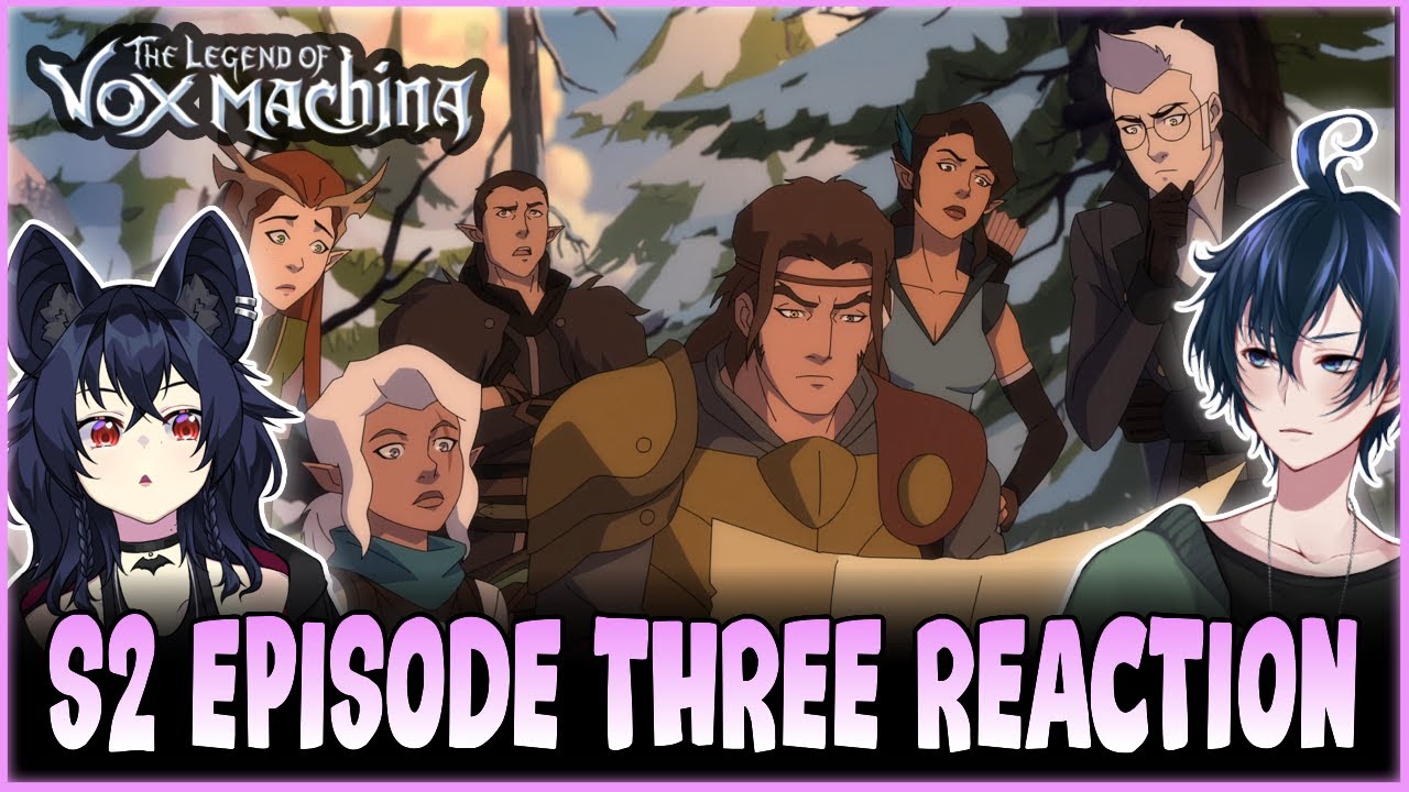 Talk About Dungeon Diving! 😏 - The Legend of Vox Machina S2 Ep. 3 - Vtubers React