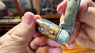 Antique Pocket Knives OLD Bone 🇺🇸