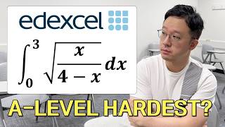The Hardest Integral on Edexcel A-Level Maths?