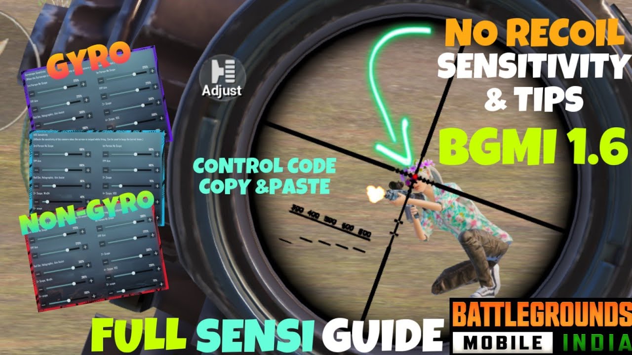 HOW TO CONTROL RECOIL IN BGMI. BGMI TIPS AND TRICKS. NO RECOIL BGMI.BEST SENSITIVITY