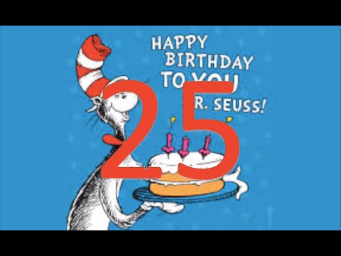 25 Second Dr. Seuss Birthday Timer