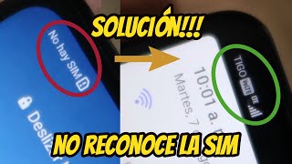 MI CELULAR NO RECONOCE SIM SOLUCION | NO RECONOCE CHIP