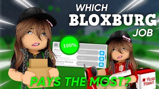 WHICH BLOXBURG JOB PAYS THE MOST?